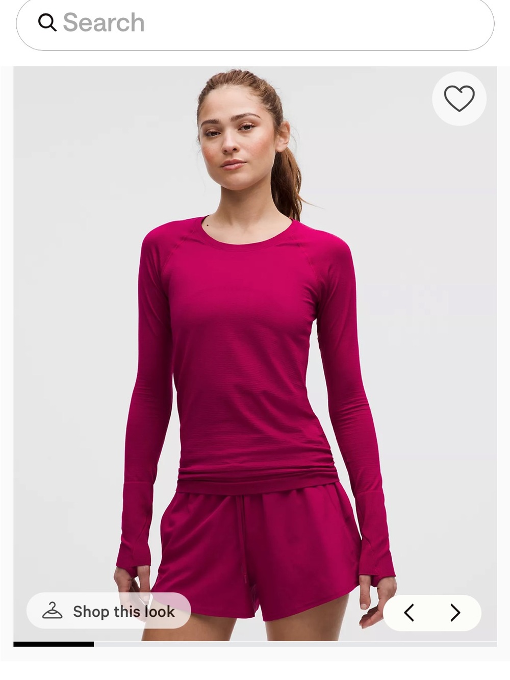 Lululemon Swiftly Tech Top M/L